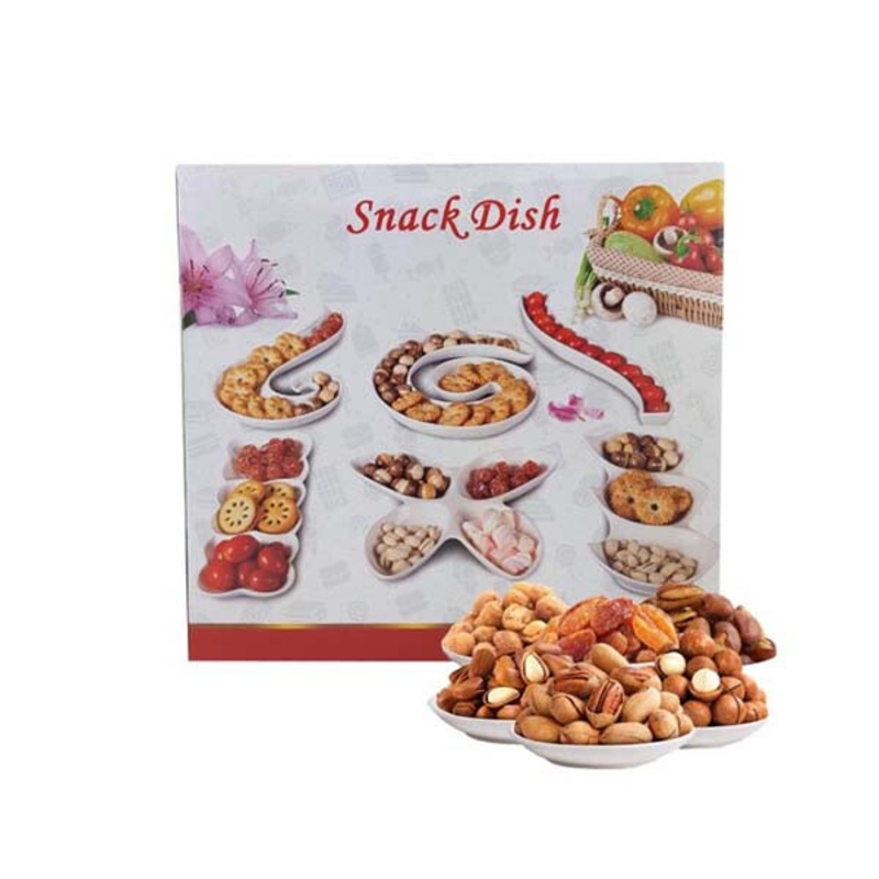 Snack Dish, 6 Pcs Set – 93948|White|Brand New