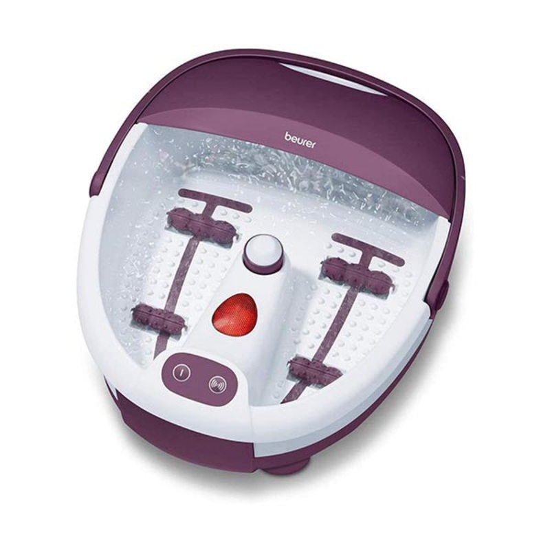 Beurer FB 21 foot spa for invigorated, well cared-for feet with 3 functions: vibration massage, bubble massage, water tempering