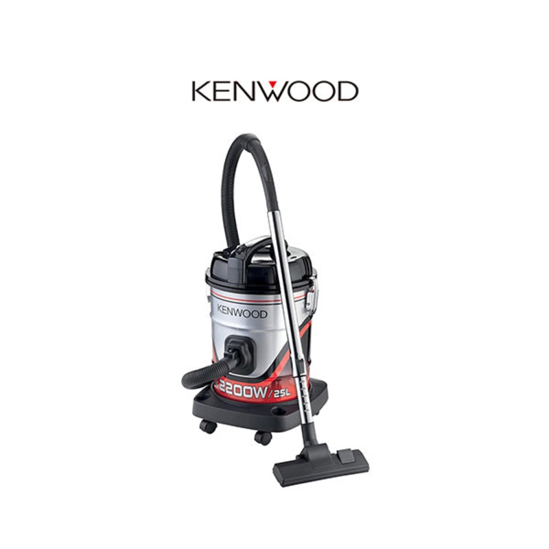 Kenwood 2200W Drum Vacuum Cleaner, 25 Litre Capacity 2200W