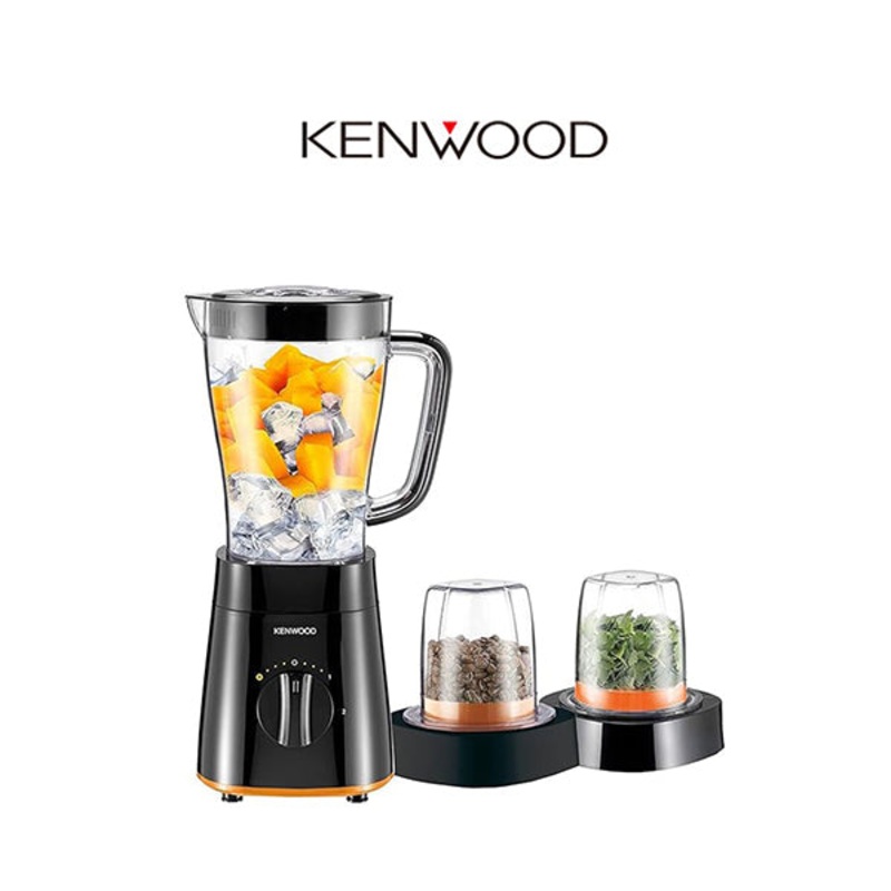 Kenwood Blender Smoothie Maker 500W 1.5L with Grinder Mill, Chopper Mill, Ice Crush Function