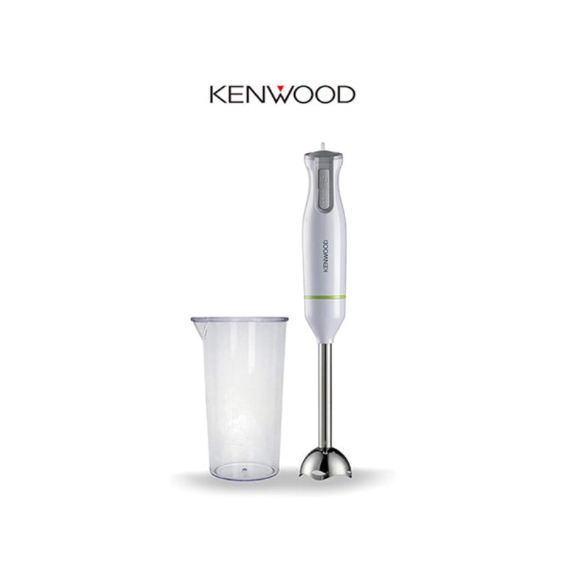 Kenwood Hand Blender Metal Wand 600W Stick with Graduated Beaker, Turbo Function, Removable for Easy Cleaning