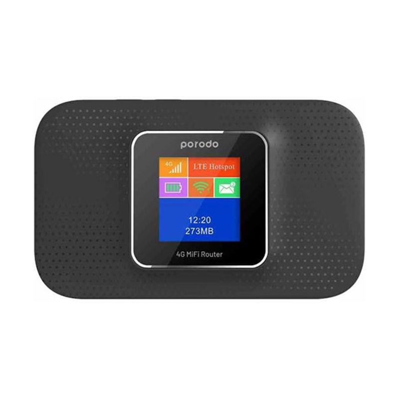 Porodo, 4G LTE Portable High-Speed Router 3000mAh