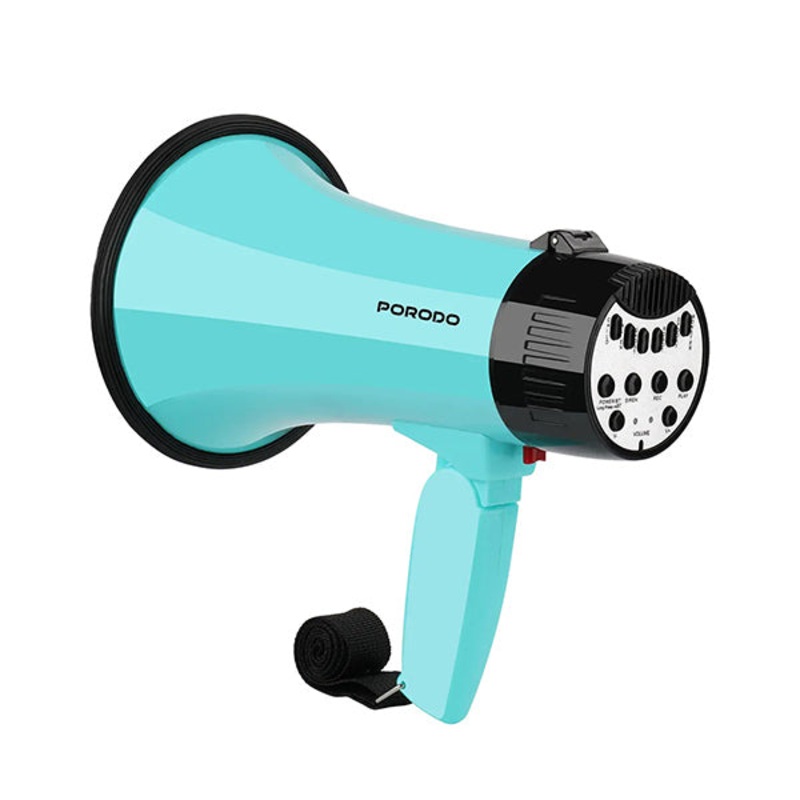 Porodo LFS097 Kids Megaphone with 6 Voice-Change Effects, 20W, Bluetooth Phone Connection, 400M Expansive Coverage, Clear and Loud Sound, Lightweight & Portable
