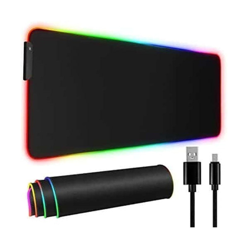 Porodo, PDX111-BK, RGB Gaming Mouse Pad XL