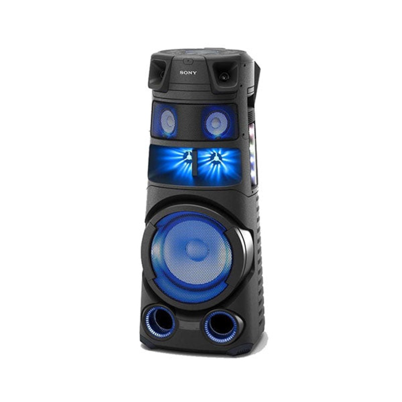 Sony, High Power Audio System with Bluetooth Technology V83D Home 360 Degree Light and Sound – MHC