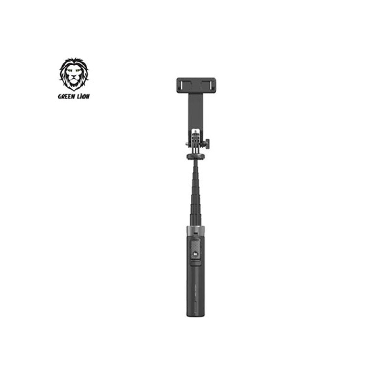 Green Lion Click Selfie Stick|Black|Brand New
