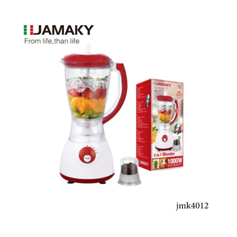 Jamaky, 2 in 1 blender, 1000W – JMK4012