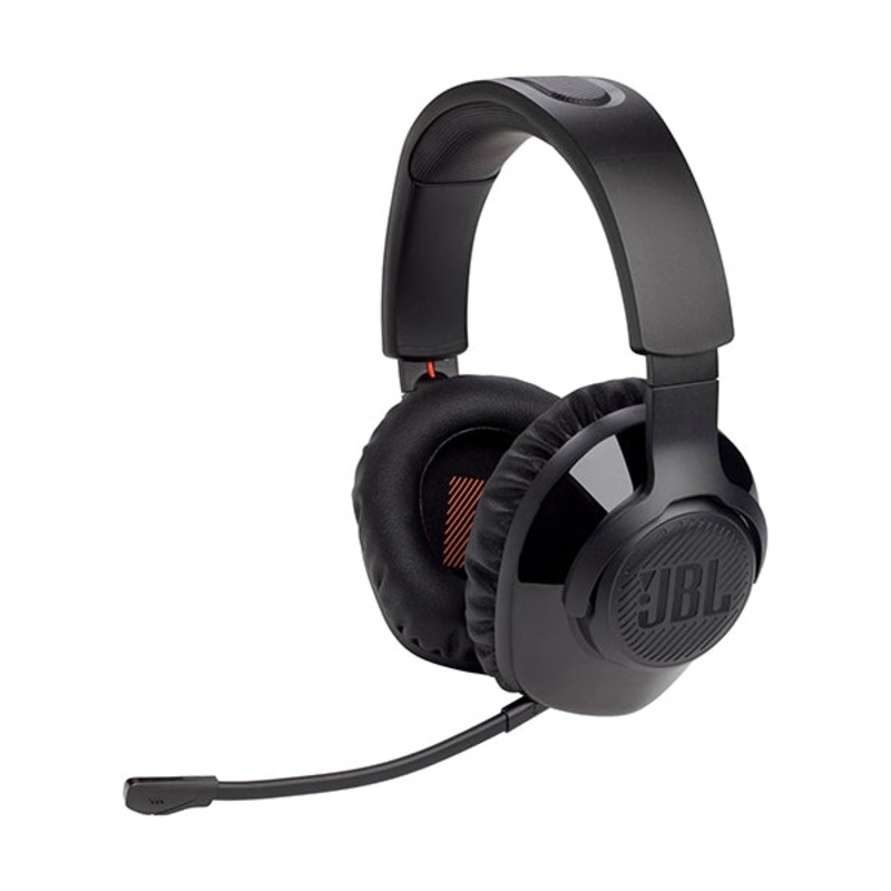 Jbl, Quantum 350 Wireless Pc Gaming Headset With Detachable Boom Mic, Lossless 2.4Ghz Wireless, Cinematic Quantumsound Signature, 22H Battery, Memory Foam Comfort, Pc + Consoles Compatible
