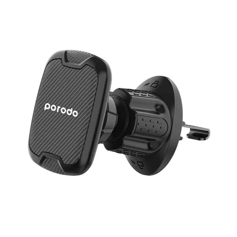 Porodo, 360 Magnetic Air Vent Car Mount with Adjustable Hook