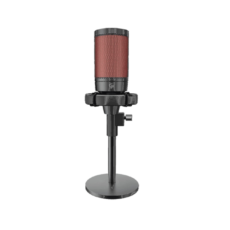 Porodo, Gaming Professional RGB Condenser Microphone with Extension Stand