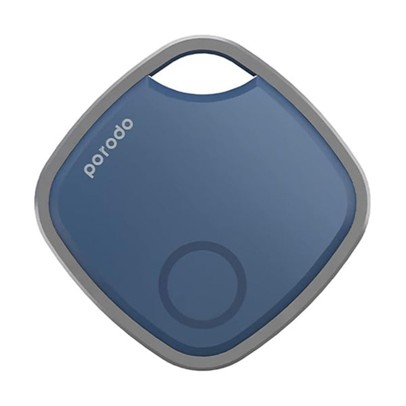 Porodo, Lifestyle Smart Tracker Keep Your Things Safe & Within Reach, Anti-Lost, Last-Seen Tracking, Replaceable Battery, Find Tracker Alarm, Waterproof, Protect-your-Valuables-Keychain