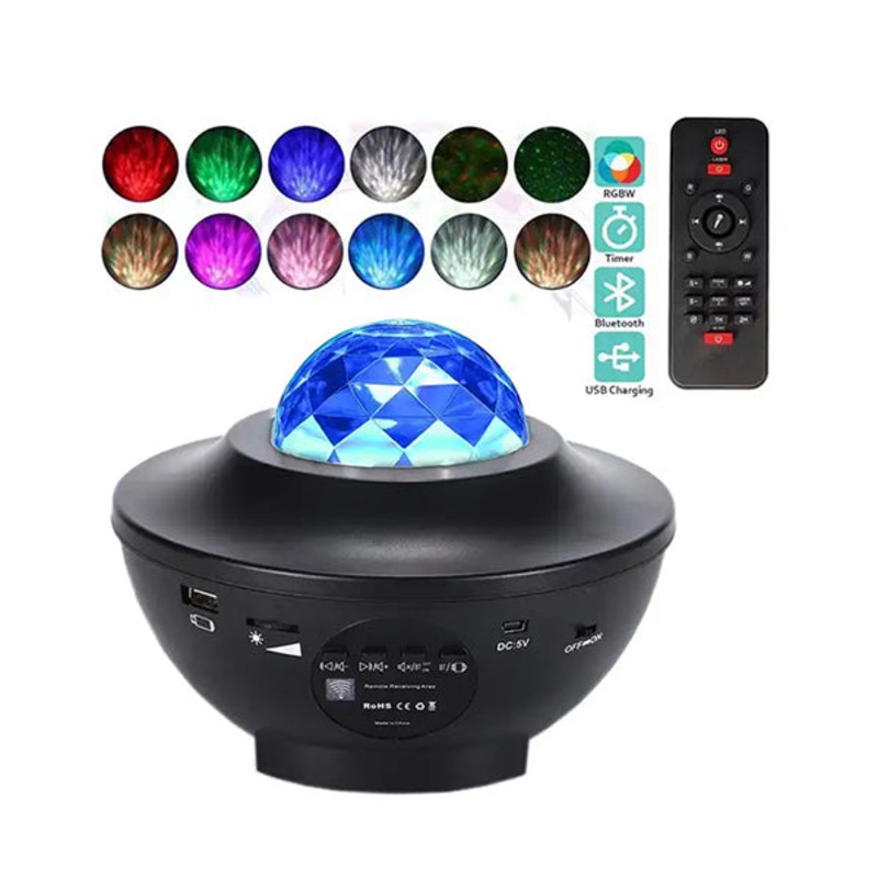 Sign Led Galaxy Light AC6921|Black|Brand New