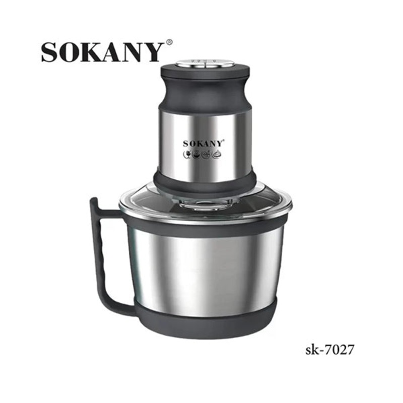 Sokany, Electric Kitchen Chopper  800w  3.0Ltr – SK-7027