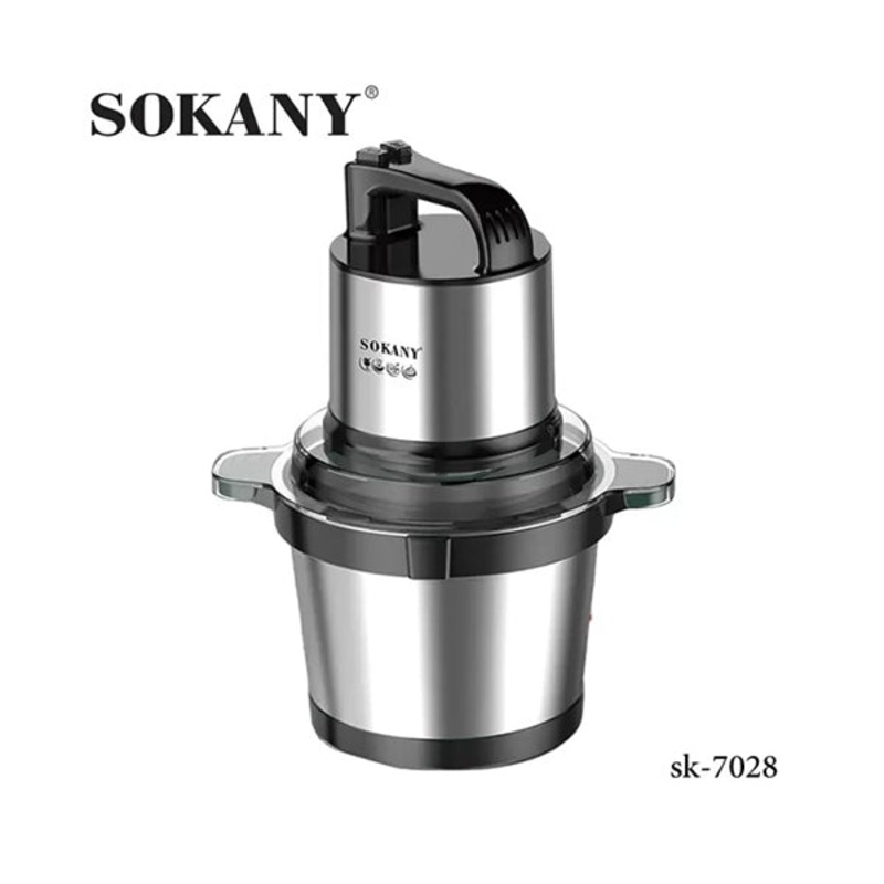 Sokany, Electric Kitchen Chopper, 800w, 4.0Ltr – SK-7028