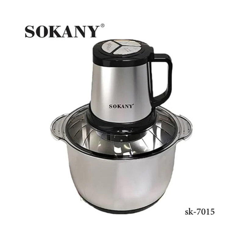 Sokany, Electric Kitchen Chopper, 800w, 5.0Ltr – SK-7015