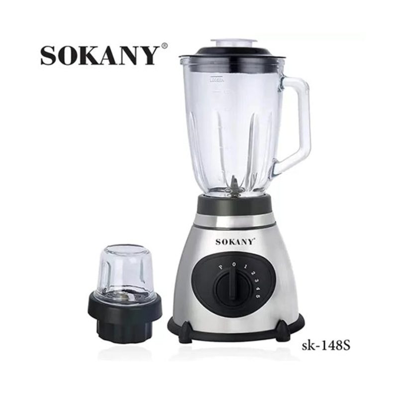Sokany, Stainless Steel Blender, 400w – SK-148S