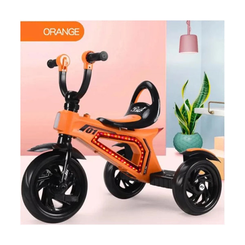 Tricycle with Music and Light for Kids – 10139, Available in Different Colors