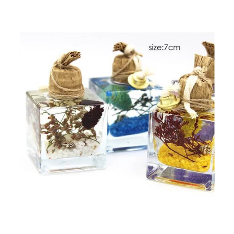 Bottled Oil Candle Square – 15119