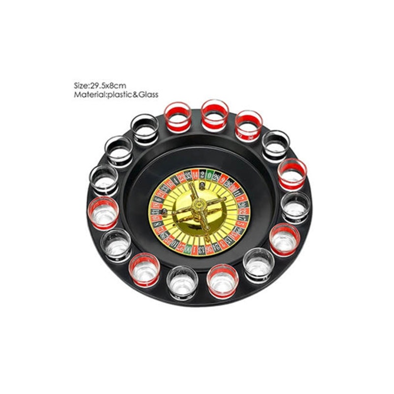 Drinking Roulette Set, Liquor Accessories, Board Games, Have Fun With Friends – 15628