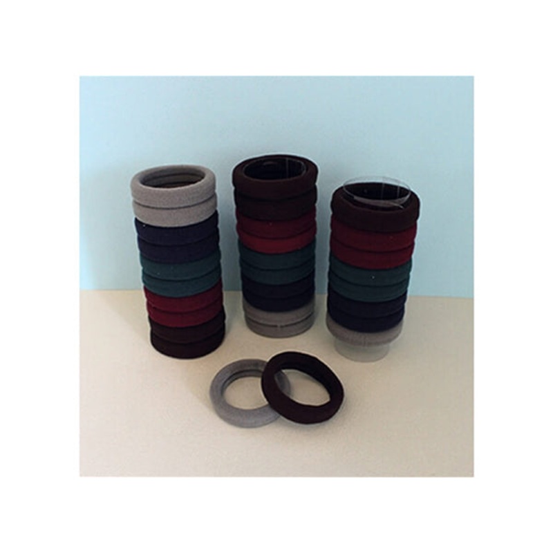 Elastic Hair Tie, Medium|Black|Brand New