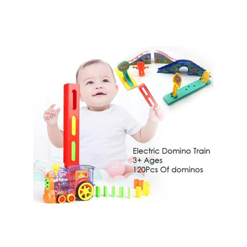 Electric Domino Train, Kids Toys, Train Toy – 15439