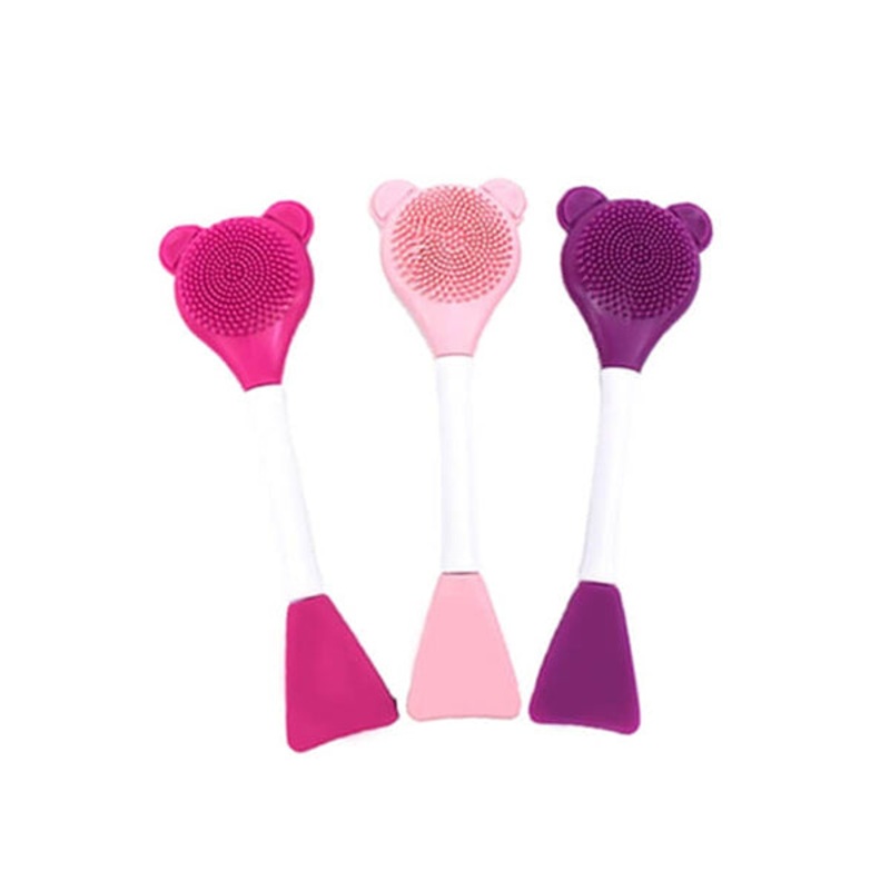 Facial Cleanser Brush With Spatula – 15418
