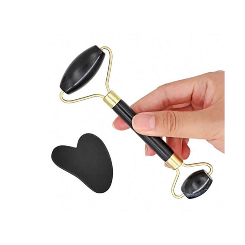 Jade Massage Roller – 15416|Black|Brand New