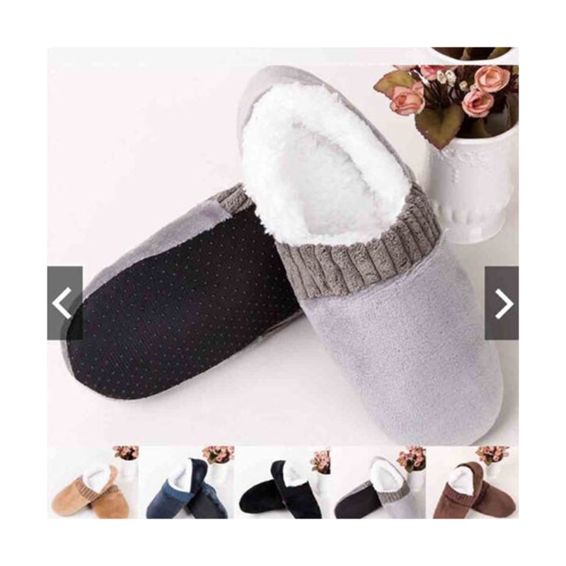Mens Home Indoor Slippers Soft Thick – 97401, Available in Different Colors