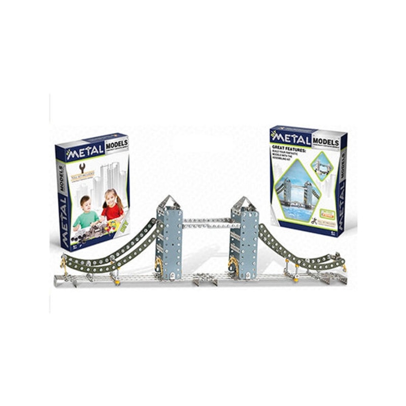 Metal Puzzle London Tower Bridge, Games, And Toys, Stainless Steel, Vehicle Model Toys, 501 pcs – 14101