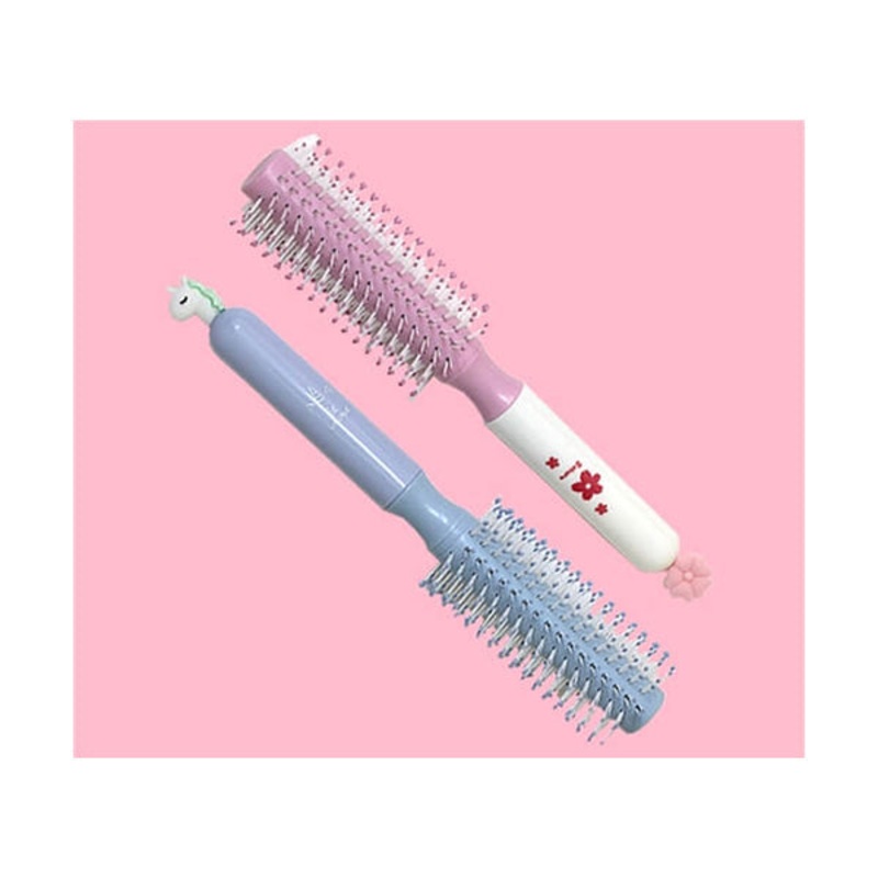Roller Hair Brush – 12027|Pink|Purple|Brand New