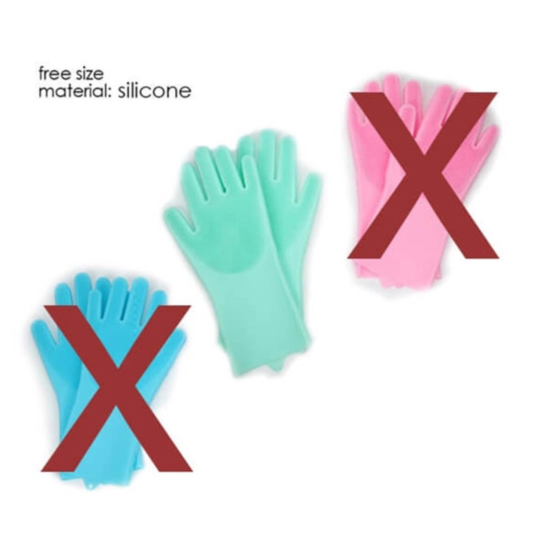 Silicone Washing Gloves – 14541