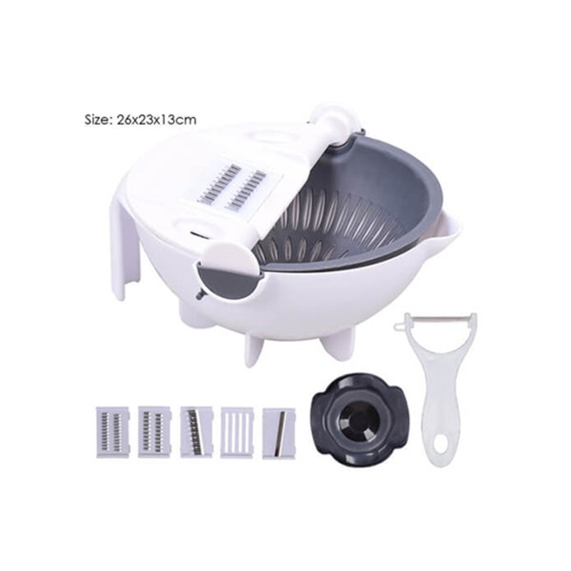 Vegetable Cutter and Collander, Kitchenware, Kitchen Gadgets, Kitchen Accessories – 14063