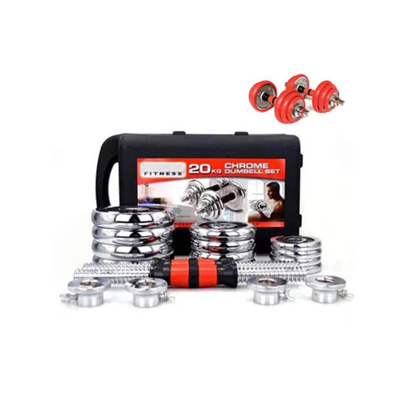 20KG Dumbbells High-quality Sports and BodyBuilding Set – 14112