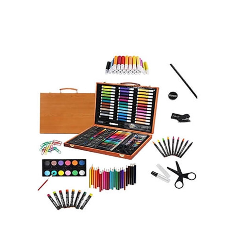 Coloring Set 180 Pcs, Colors, School, Kids, Drawing, Paint, Painting – 15808