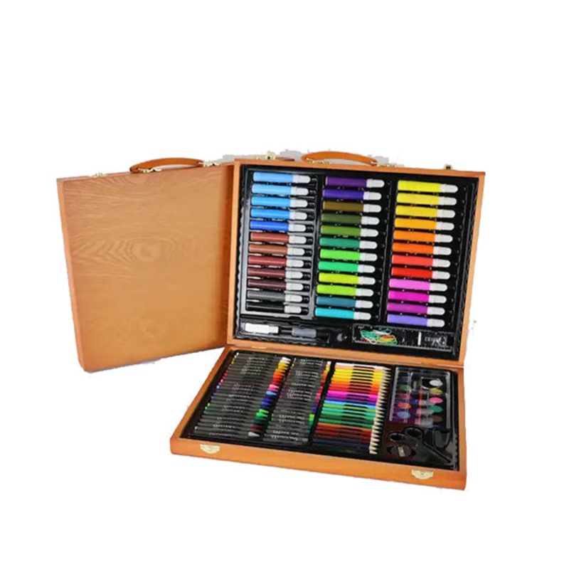Coloring Set 220 Pcs, School, Kids, Drawing – 15807
