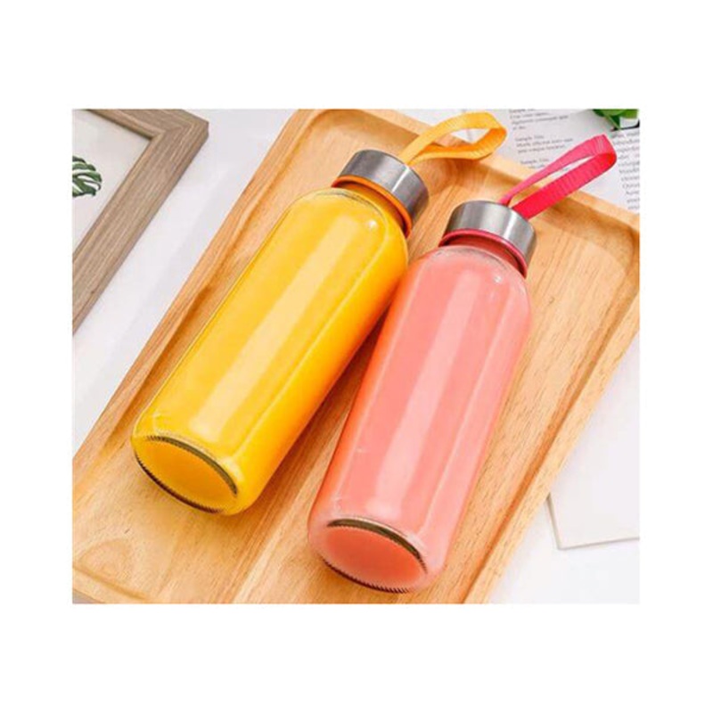 Glass Water Bottles, Glass Juice Bottles for Juicing – 15786