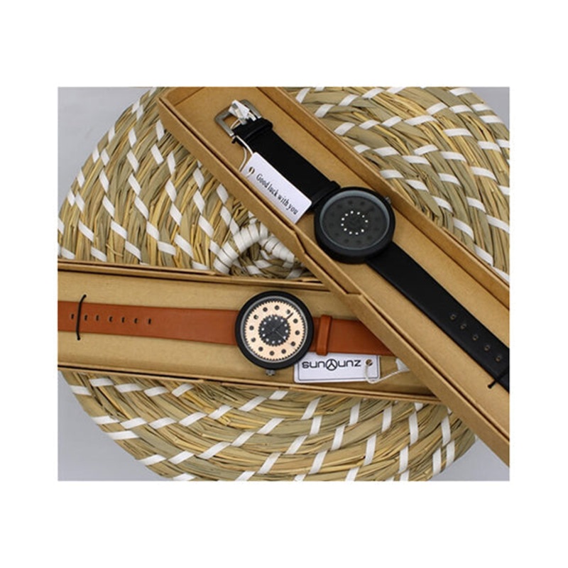 Hand Watches Wood Base Simple Hand Watch – 15235