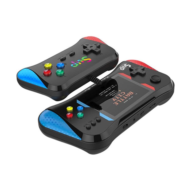 Handheld Game Console, 3.5 Large Screen Preloaded 500 HD Color Classic Retro Video Games with Gamepad & USB Rechargeable Battery Support TV Output X7M Game Console for Birthday Gift for Kids Adults