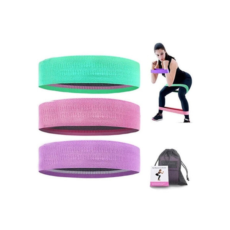 Hip Resistance Bands Fitness, Exercise for Body, High-Quality of Rubber – 14347