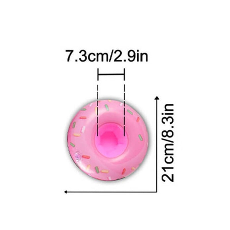 Inflatable Cup Holder – 13037|Pink|Brand New