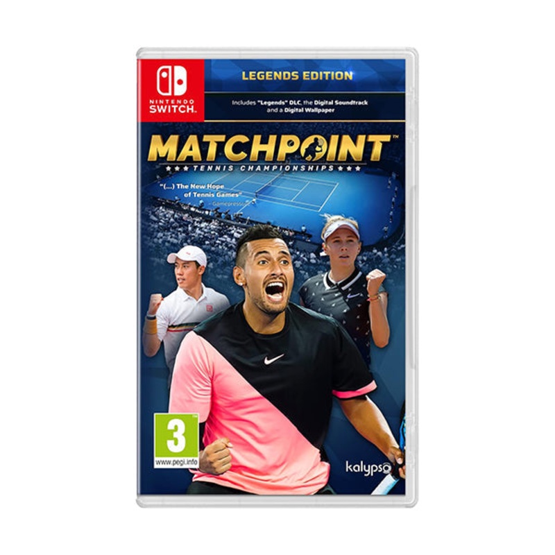 Matchpoint, Tennis Championships, Legends Edition – Nintendo Switch