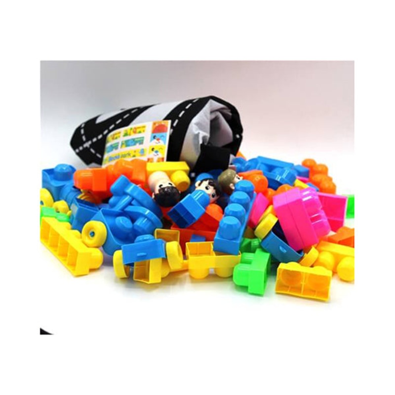 Playing Blocks with Mat, Kids Mat with Blocks, Babies Toy, Ages 3+ – 14107