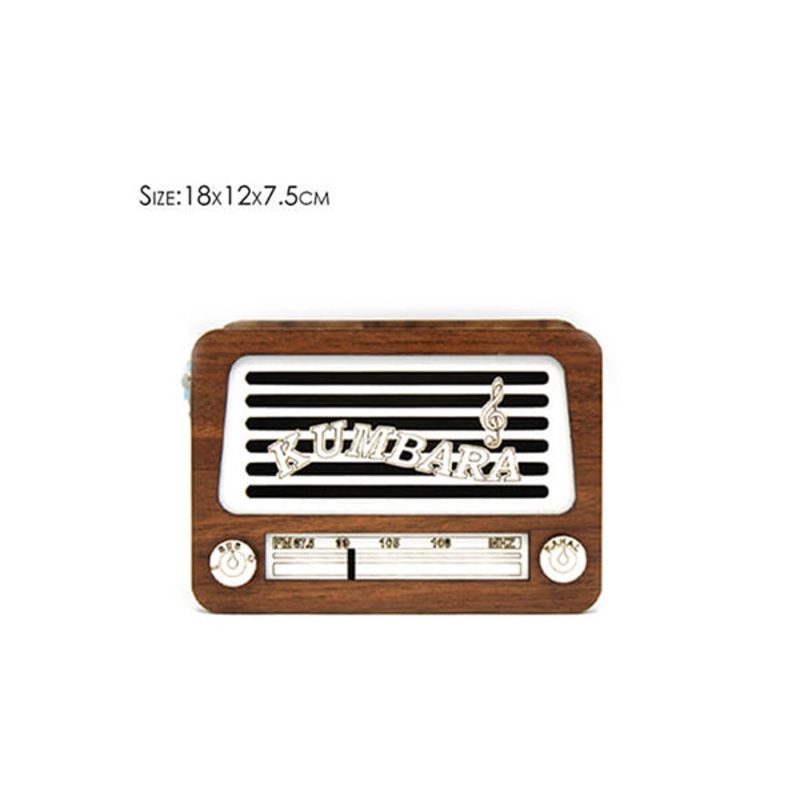 Radio Money Safe Wood Made, Home Accessories, Money Safe, Wood Made – 15260, Available in Different Colors