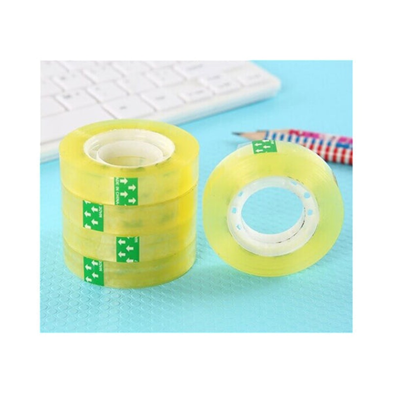 Scotch Tape 8 Pcs, High-Quality Stationery, for Daily Use
