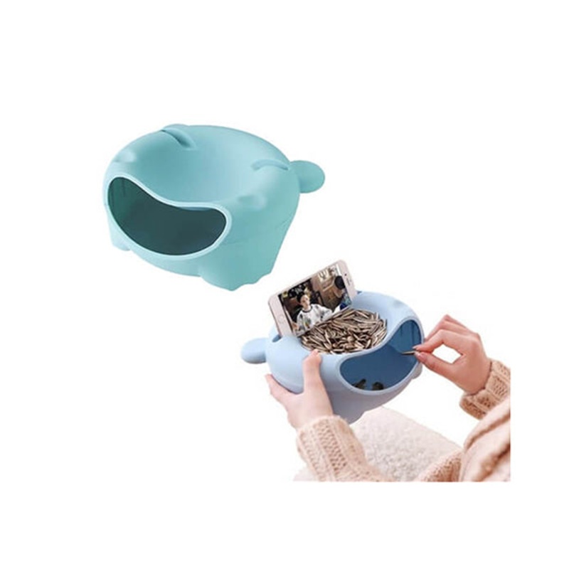 Snack Bowl With Phone Holder – 14056