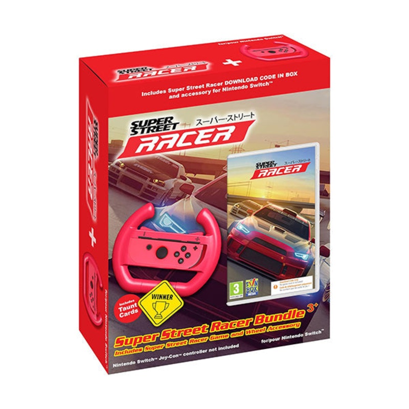Super Street Racer – Wheel Bundle – Nintendo Switch