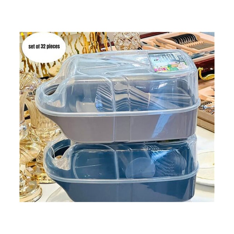Travel Lunch Box, 32 Pieces – 15792