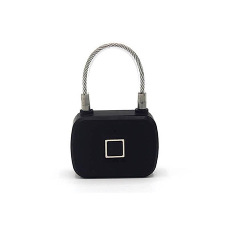 Waterproof Fingerprint Padlock with Bluetooth Connection, Travel Needs, and Locks, For More Safety – 10836