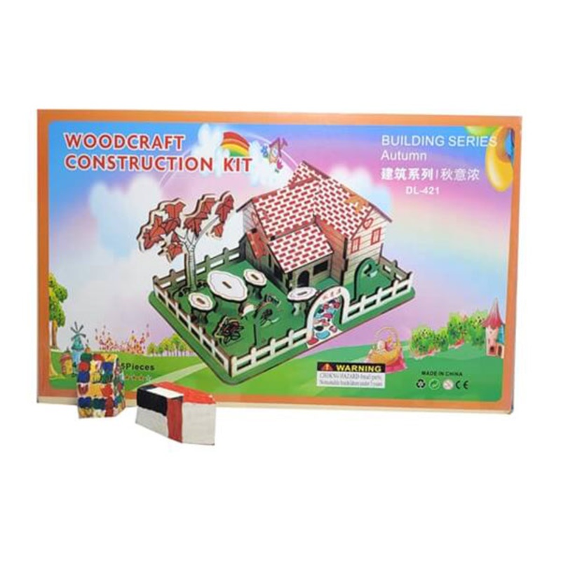 3D Wooden Puzzle, High-quality Puzzle, Suitable for Girls and Boys – Autumn – 15722A