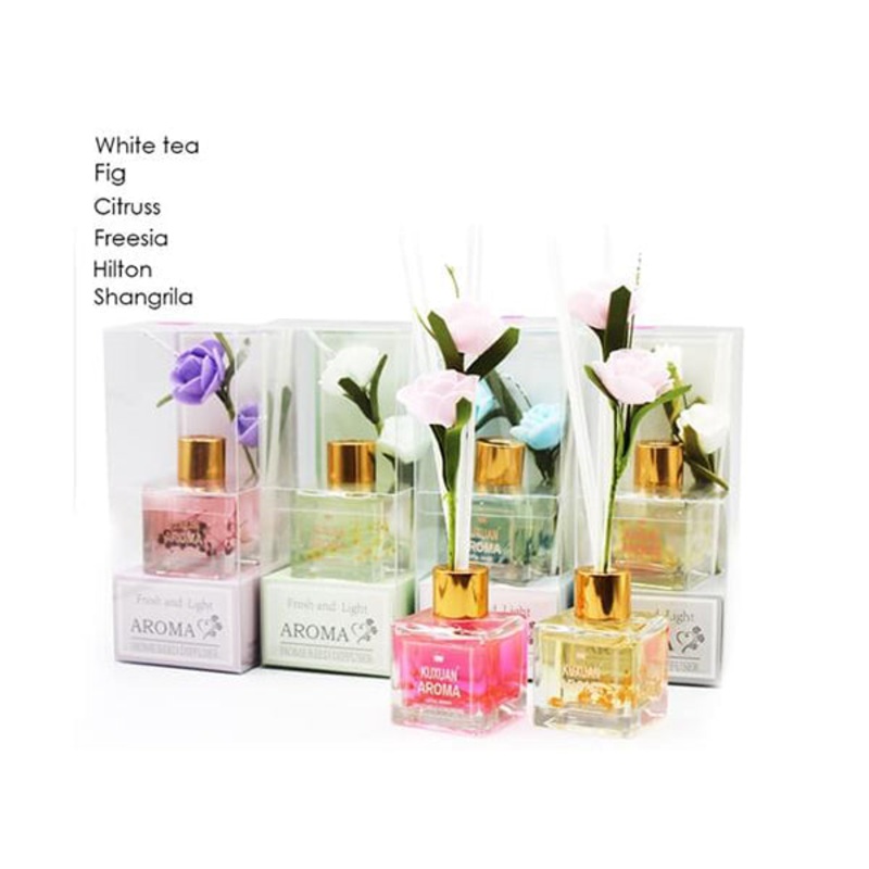 Aroma Insense Set – 15409|Brand New|Citruss|Fig|Freesia|Hilton|Shangri-La|White Tea